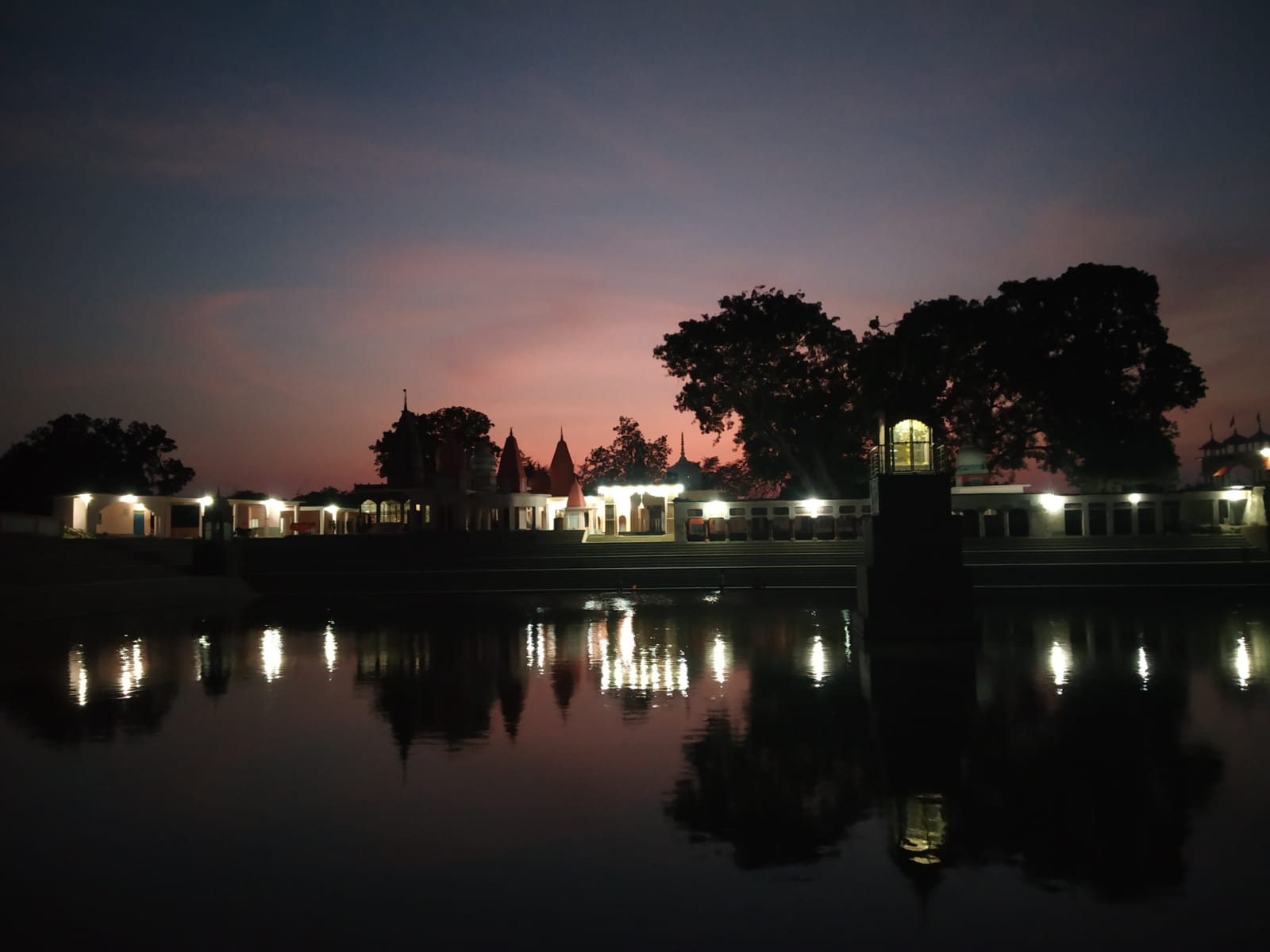 Devotees at prayer